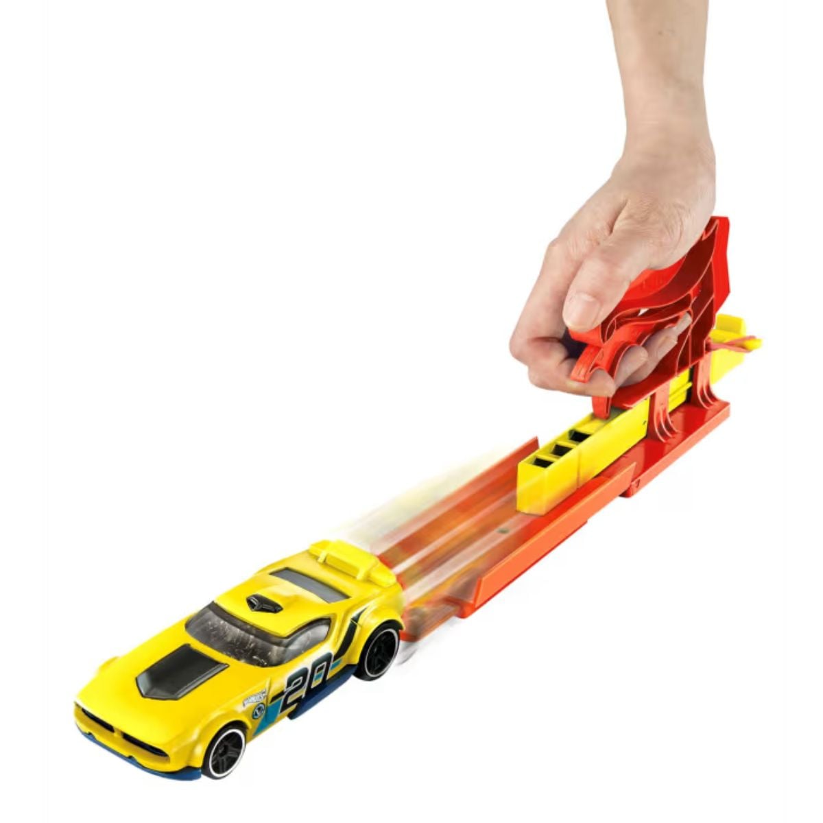 HOT WHEELS LANZADOR DE BOLSILLO - ROJO - 2