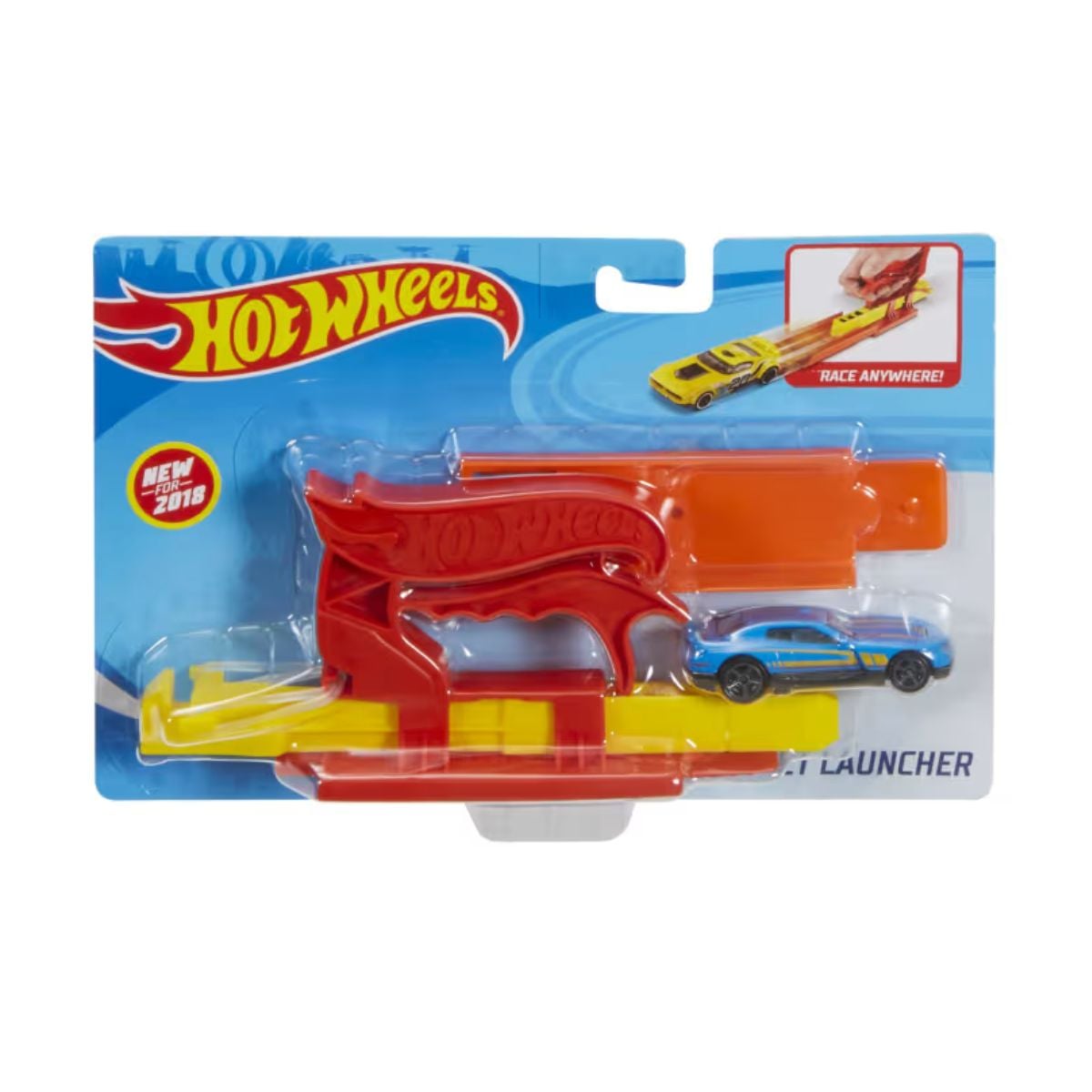 HOT WHEELS LANZADOR DE BOLSILLO - ROJO - 4