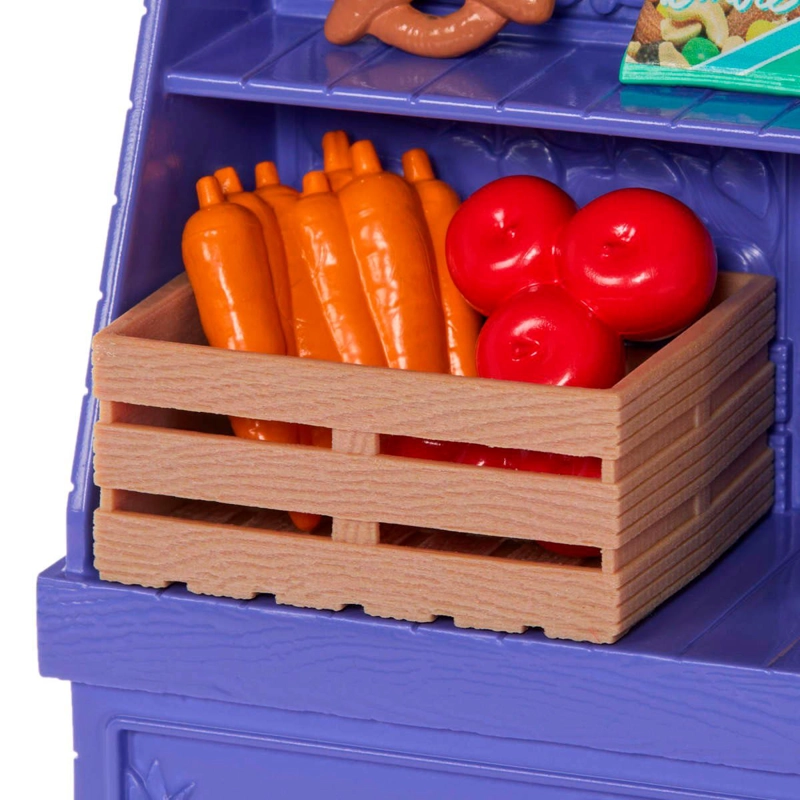 MUÑECA BARBIE SET SUPERMERCADO RECETA DE LA AMISTAD - 5