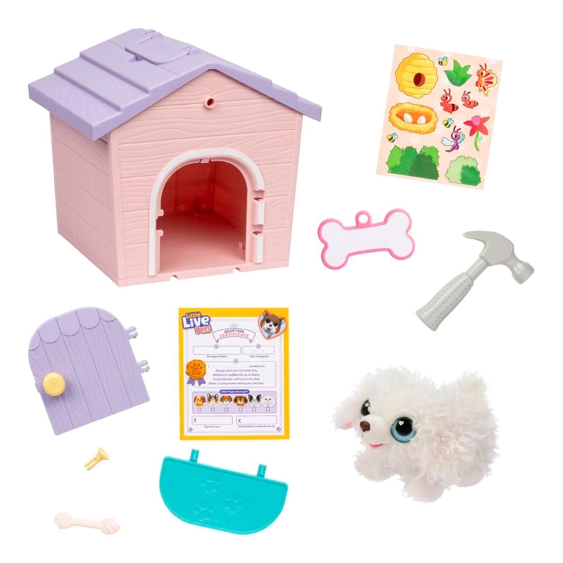 LITTLE LIVE PETS CASA PERRITO SET JUEGO MINI - 3