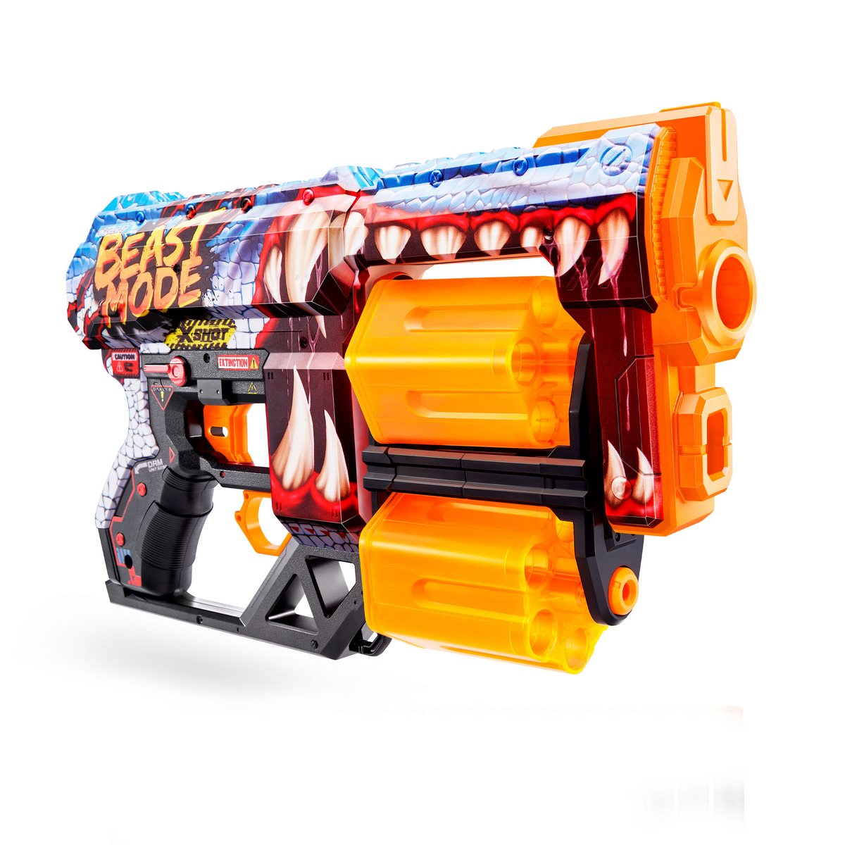 LANZADOR DE DARDOS X SHOT DREAD SKINS CON 12 DARDOS - BEAST - 2