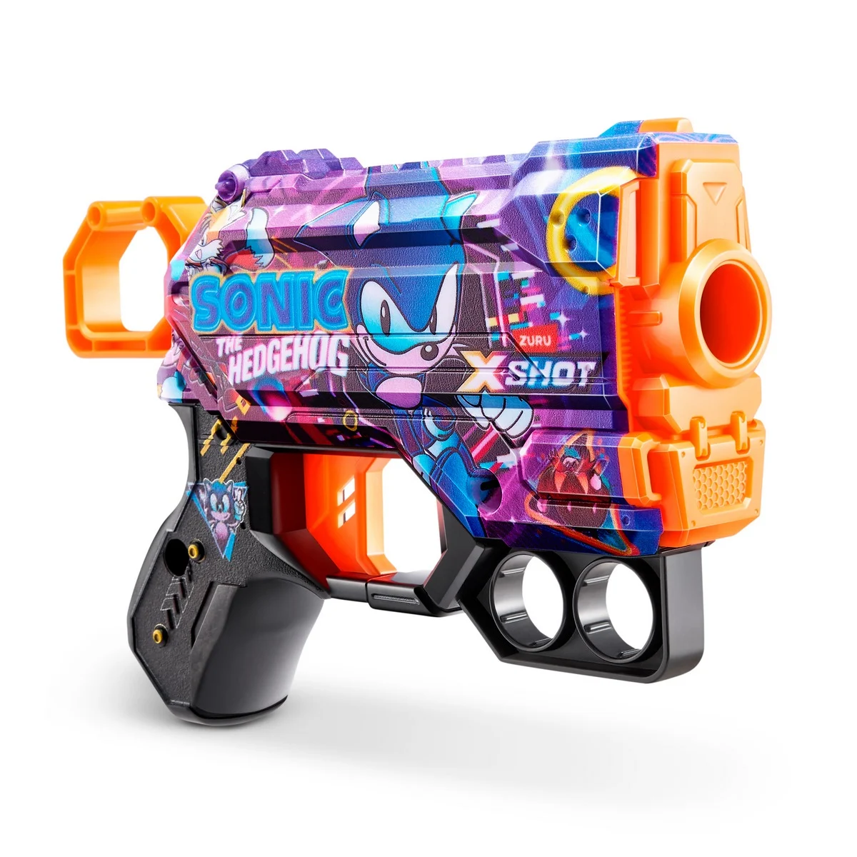LANZADOR DE DARDOS X SHOT SKIN MENACE 8 DARDOS ESPUMA - 1
