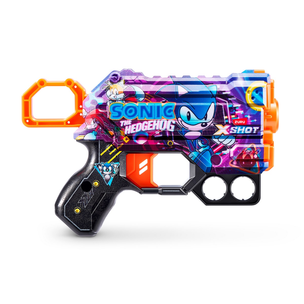 LANZADOR DE DARDOS X SHOT SKIN MENACE 8 DARDOS ESPUMA - 2
