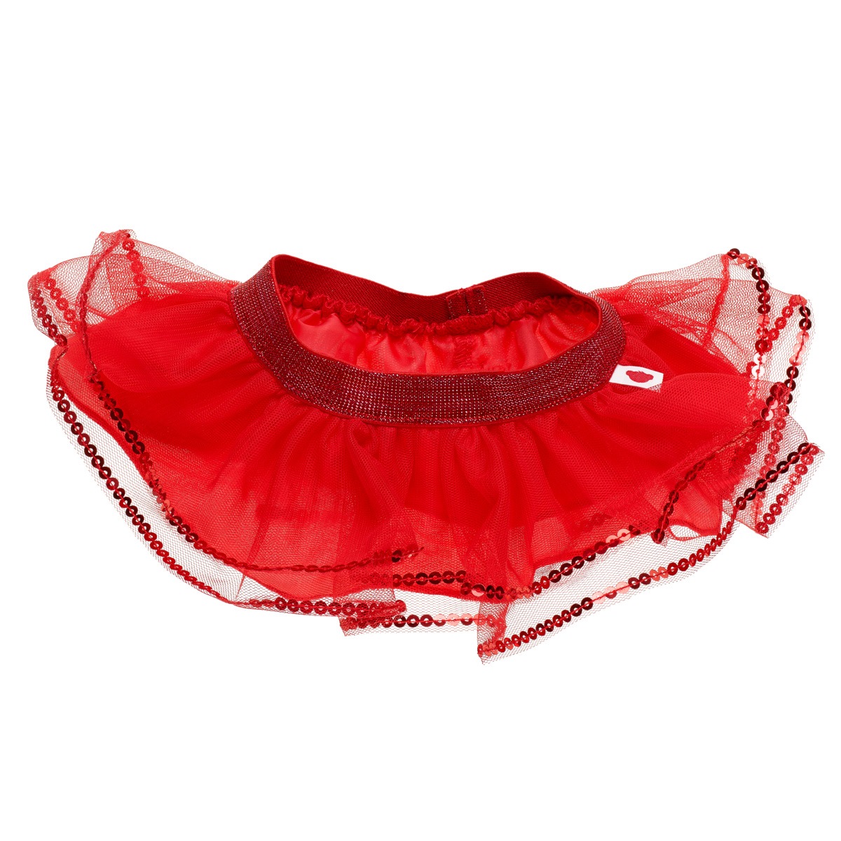 TUTU ROJO LENTEJUELAS BUILD-A-BEAR - 1