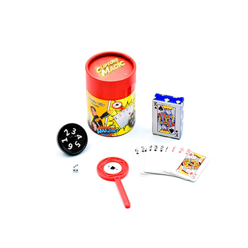 JUEGO DE MAGIA CARTAS PORTATILES ROJAS - 1