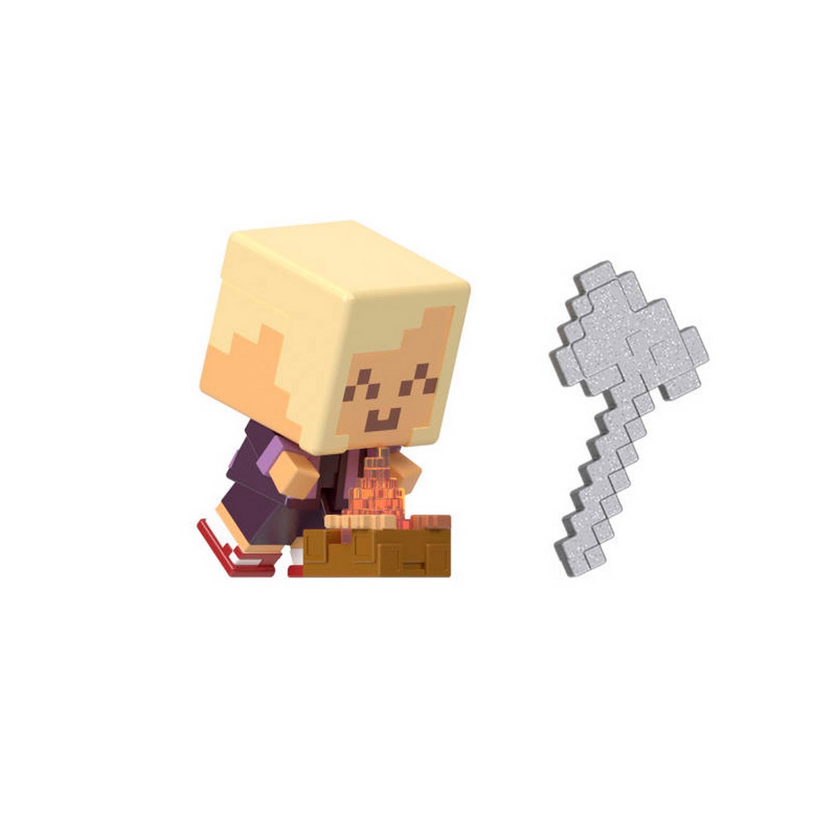 FIGURA DE ACCION MINECRAFT MINI MODE MINING - AMARILLO - 5