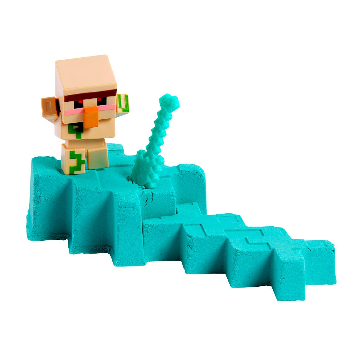 FIGURA DE ACCION MINECRAFT MINI MODE MINING - BLANCO - 4