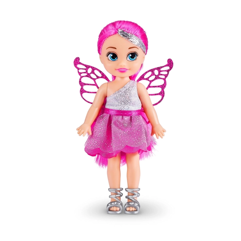 MUÑECA 12 CMS HADA SPARKLE GIRLZ DE ZURU - FUCCIA - 2