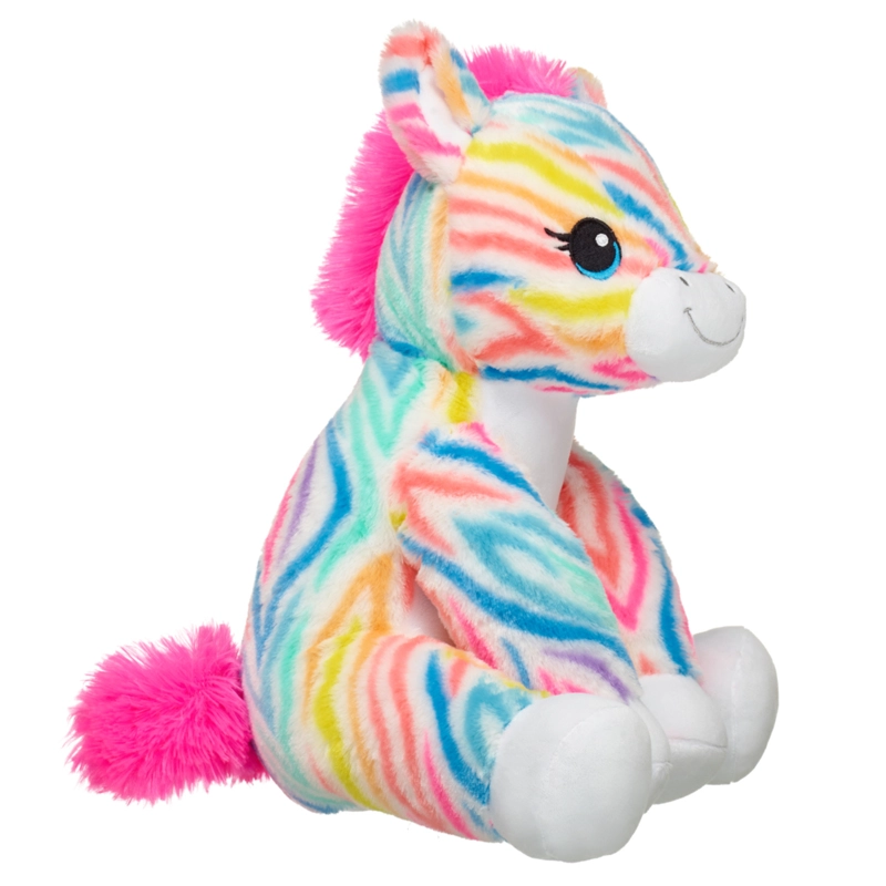 PELUCHE BUILD A BEAR CEBRA ARCOIRIS PERSONALIZADA - 2