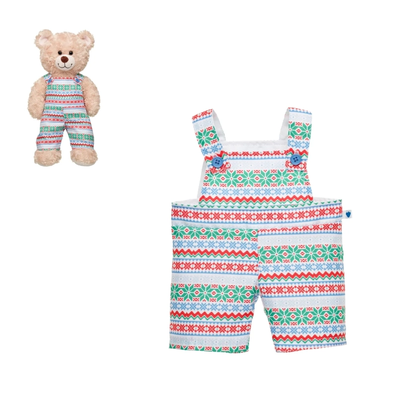 ENTERITO NAVIDAD BUILD A BEAR COLECCION FESTIVA PELUCHE - 1