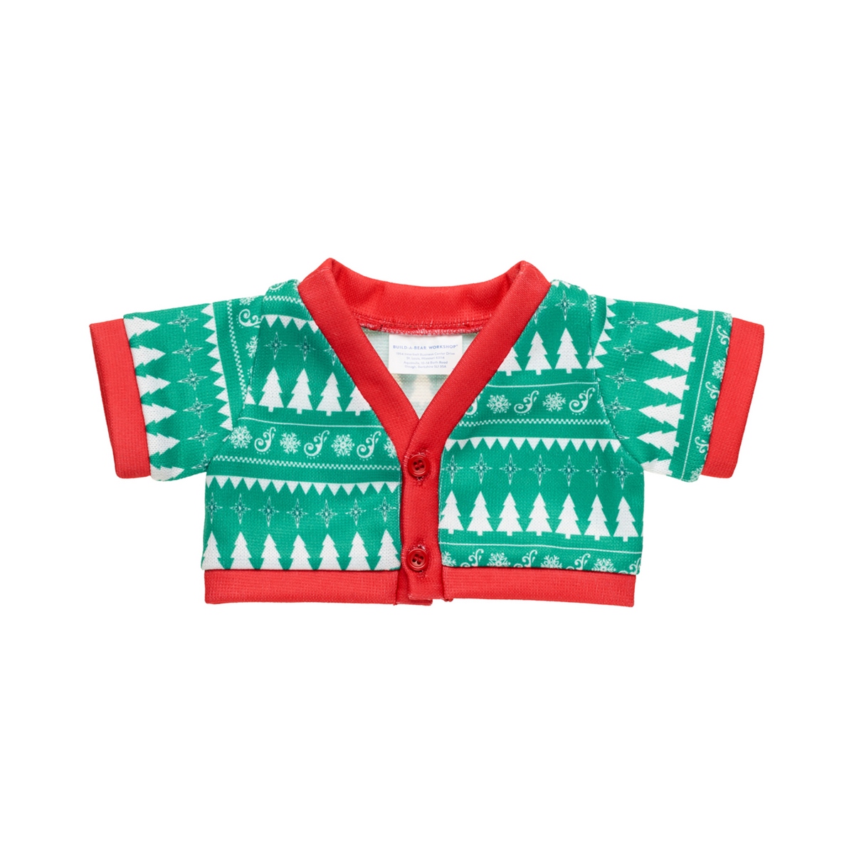CHAQUETA BUILD A BEAR COLECCION MERRY MISSION NAVIDEÑA - 4