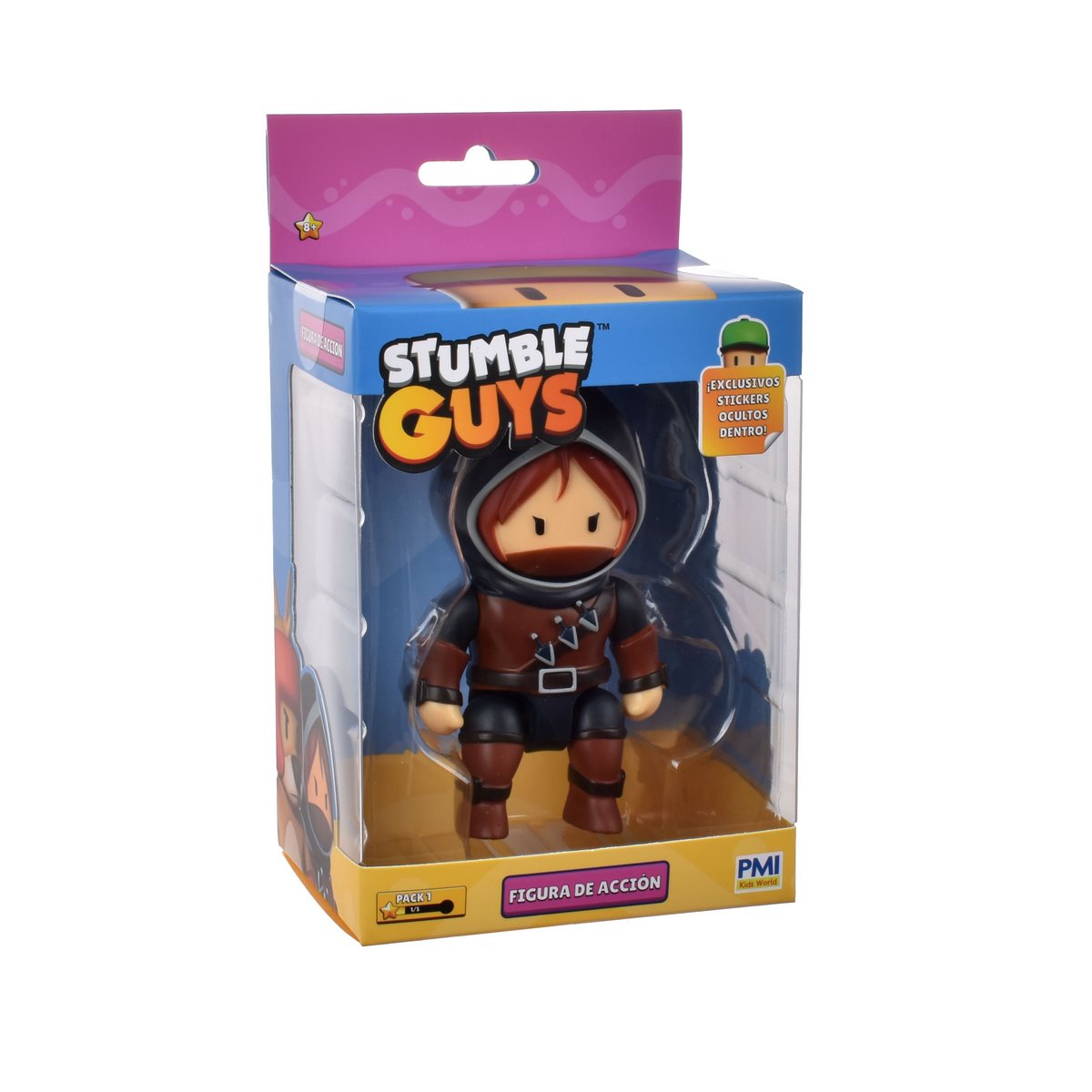 FIGURA STUMBLE GUYS 12 CM CON ACCESORIOS - STABBY KATE - 4