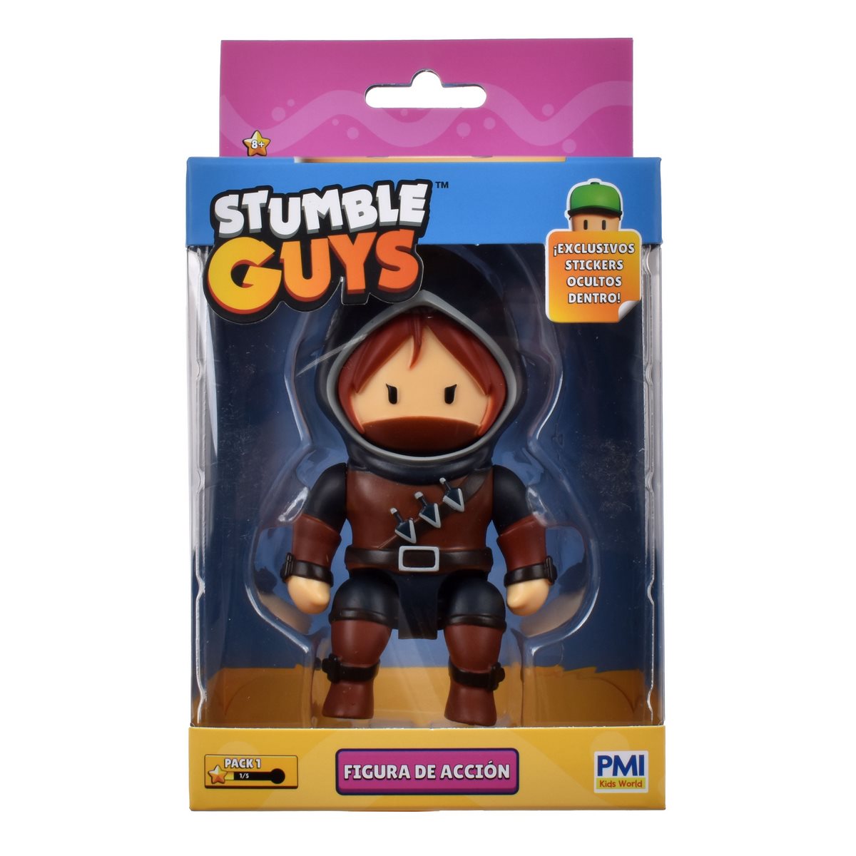 FIGURA STUMBLE GUYS 12 CM CON ACCESORIOS - STABBY KATE - 5