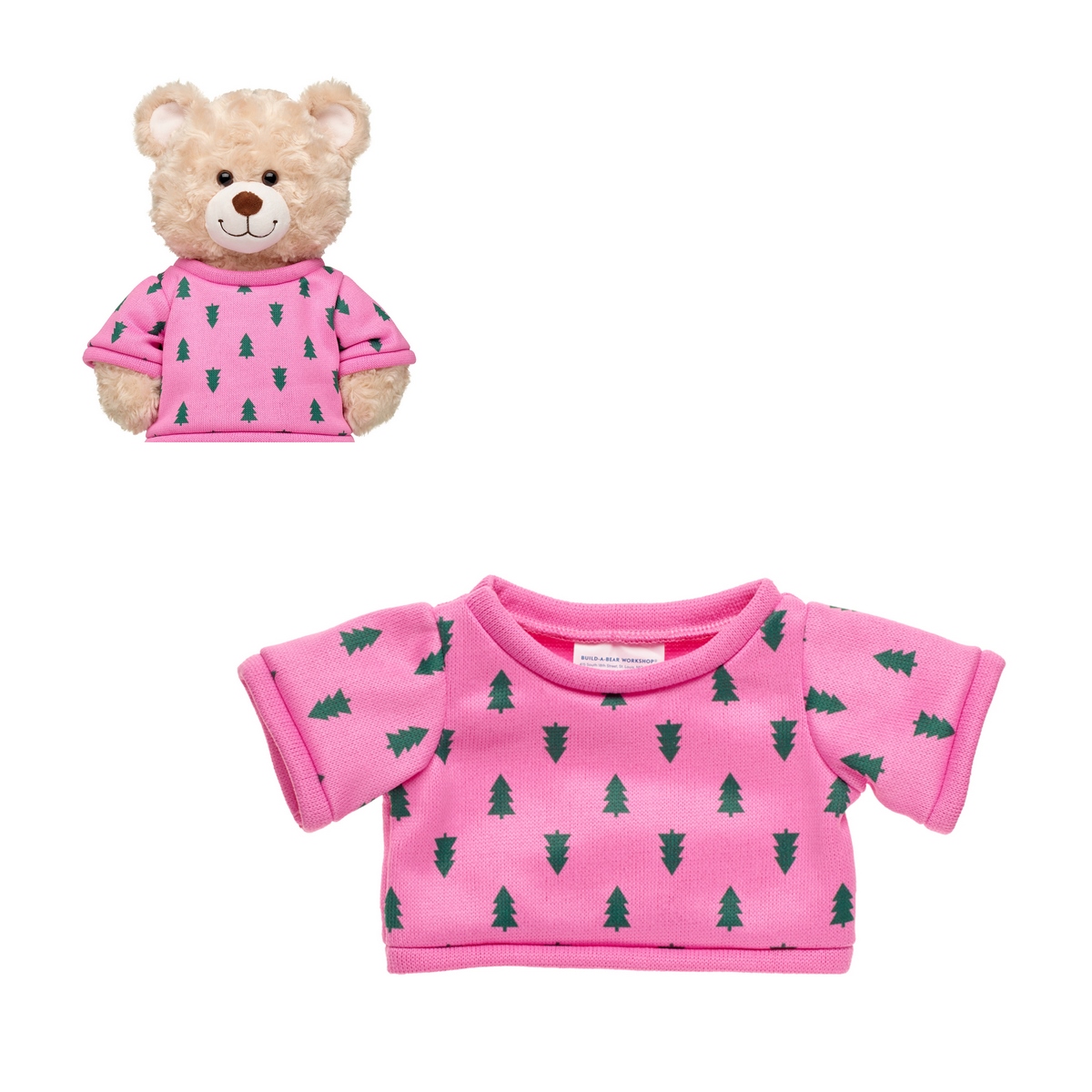 SUE TER BUILD A BEAR ARBOL DE NAVIDAD COLECCION FESTIVA - 1