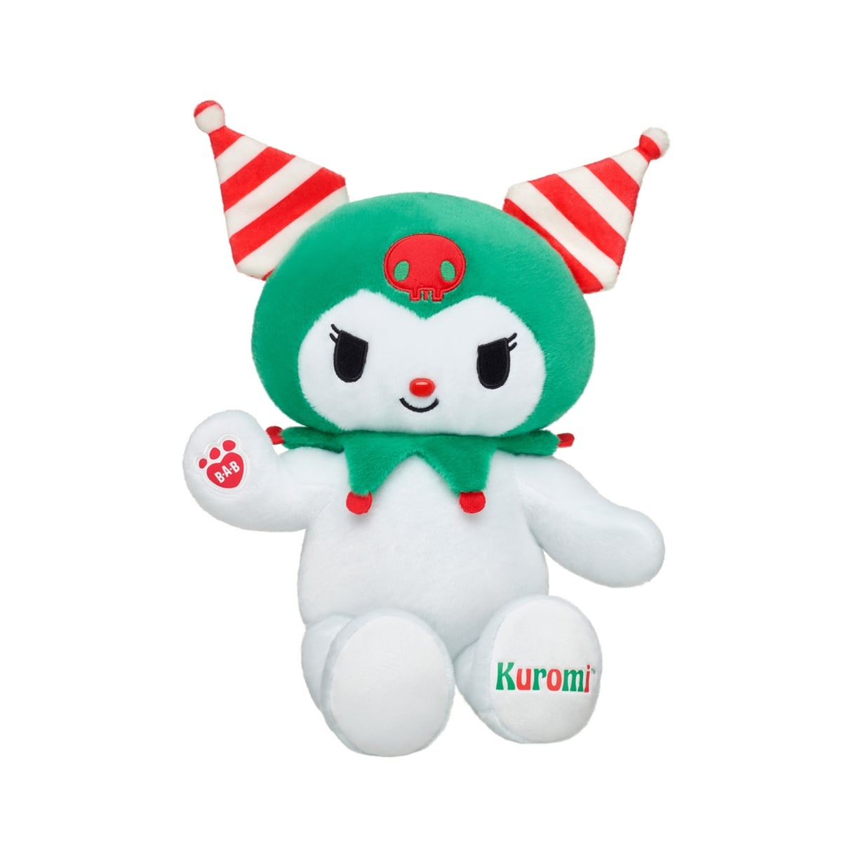 PELUCHE BUILD A BEAR KUROMI NAVIDEÑO COLECCION SANRIO - 3