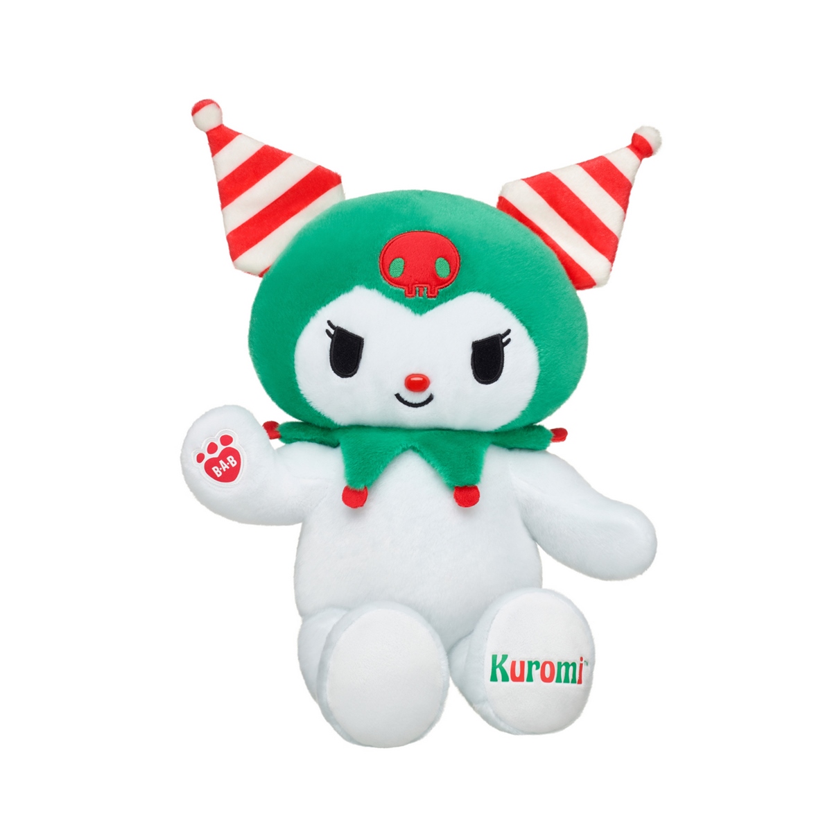 PELUCHE BUILD A BEAR KUROMI NAVIDEÑO COLECCION SANRIO - 4