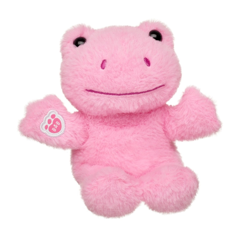PELUCHE MINI BUILD A BEAR RANA ROSA COLECCION