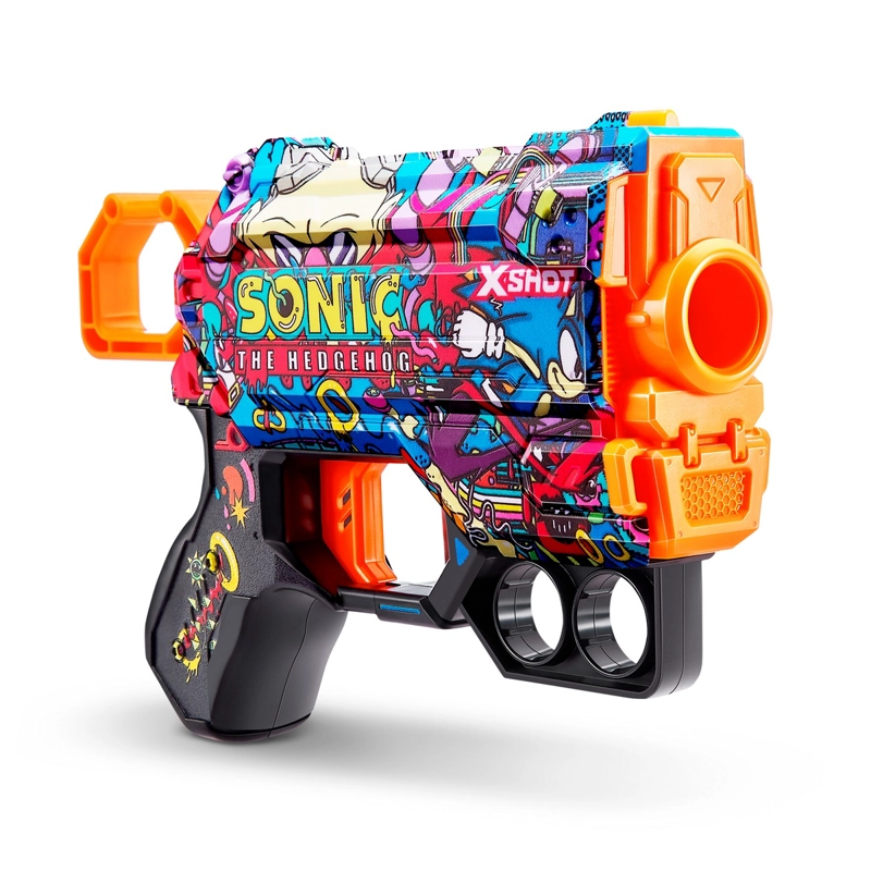 LANZA DARDOS SKIN MENACE SONIC 8 DARDOS X-SHOT – ROBOTNIK - 1