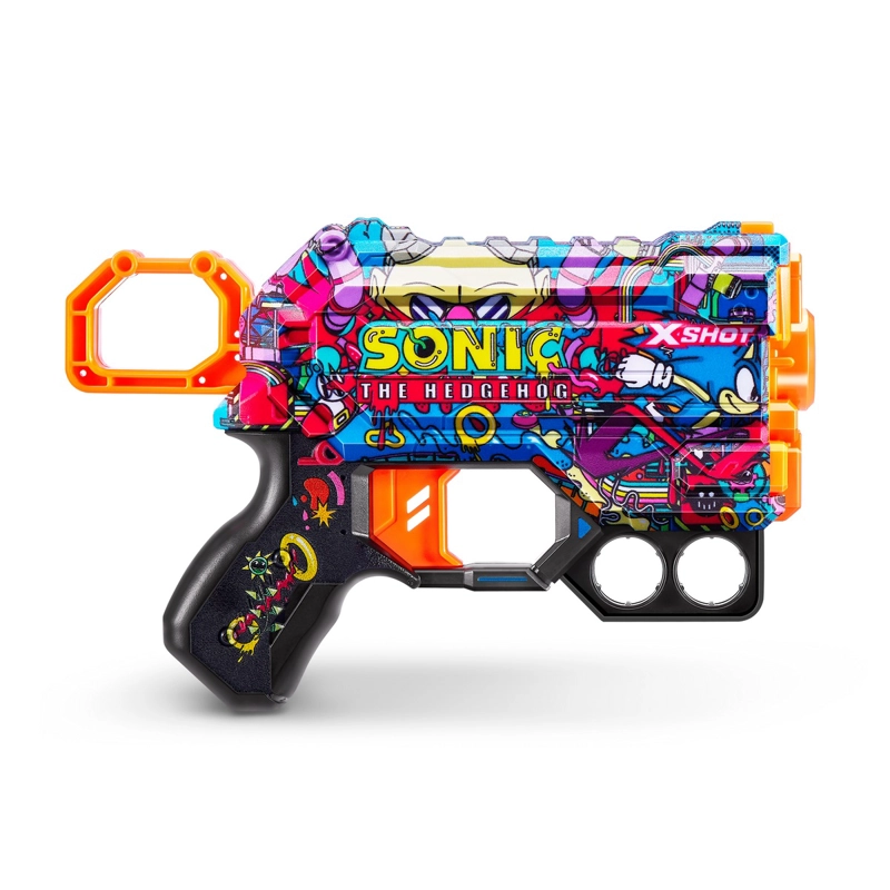 LANZA DARDOS SKIN MENACE SONIC 8 DARDOS X-SHOT – ROBOTNIK - 6