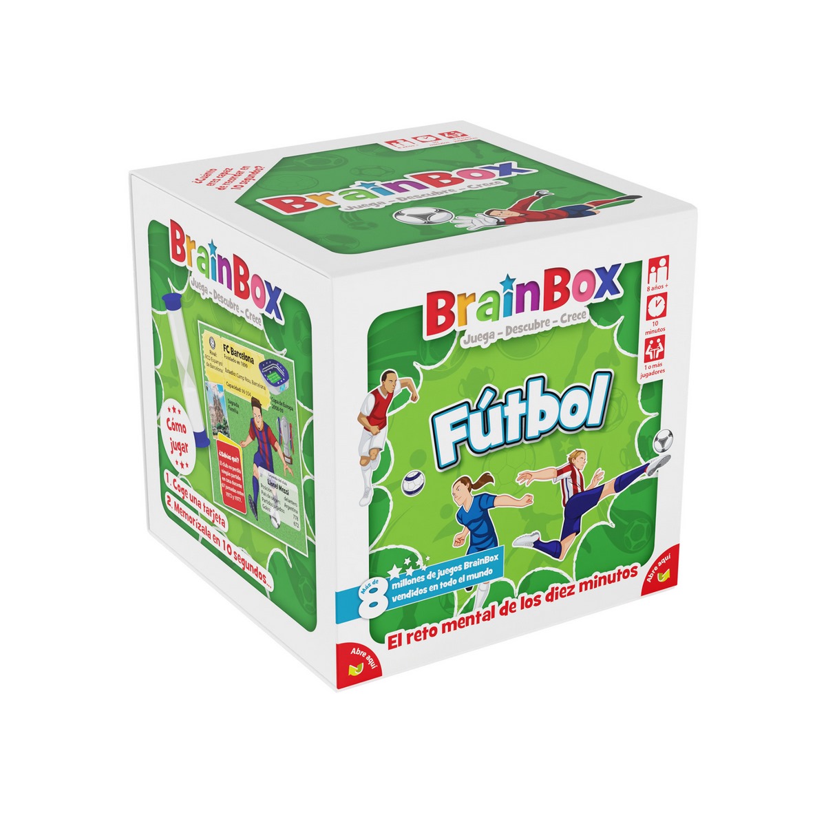 JUEGO DE CARTAS BRAINBOX FUTBOL HABILIDADES DE MEMORIA - 1