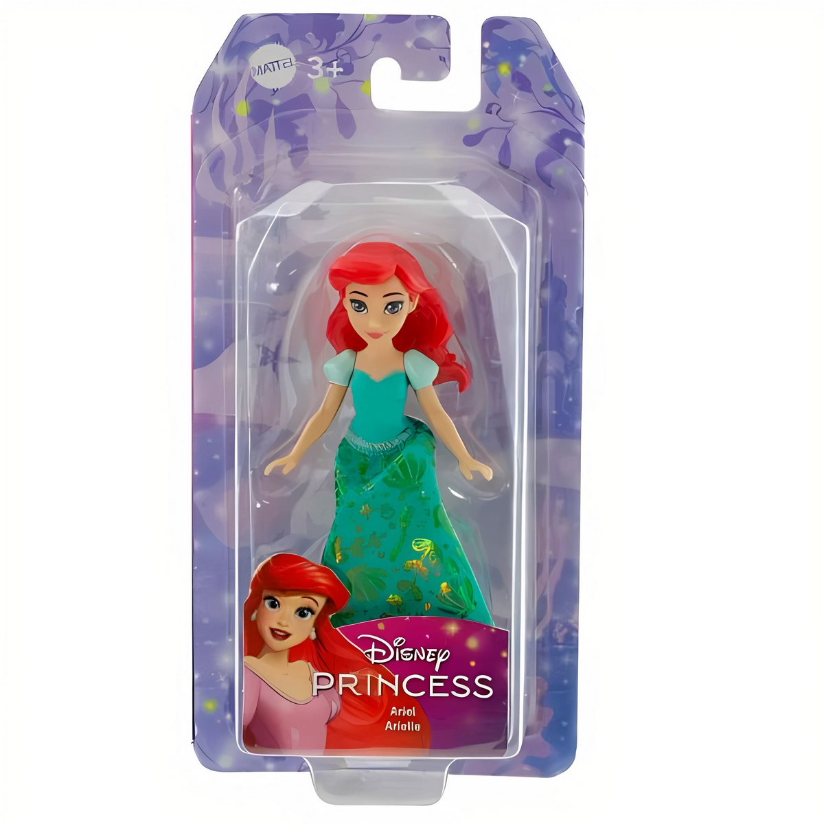 DISNEY PRINCESA MUÑECAS MINI MUÑECAS DE 9CM SORPRESA - ARIEL - 2