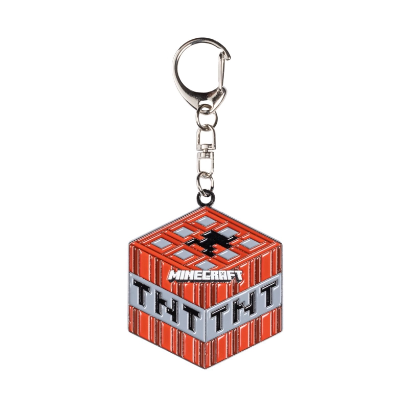 LLAVERO METALICO MINECRAFT COLECCION TNT - 1
