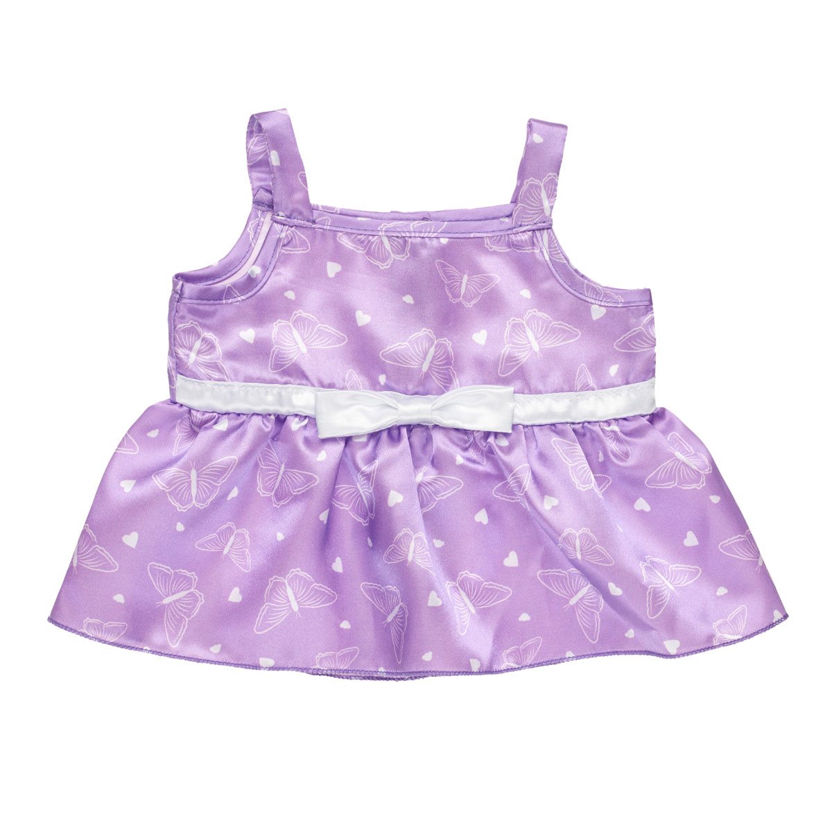 VESTIDO BUILD A BEAR MORADO MARIPOSAS PARA PELUCHE - 2