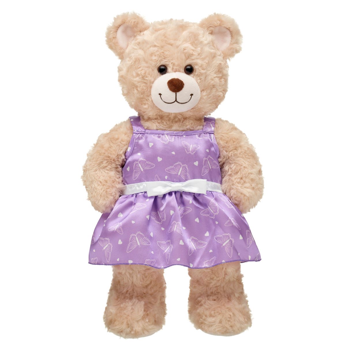 VESTIDO BUILD A BEAR MORADO MARIPOSAS PARA PELUCHE - 3