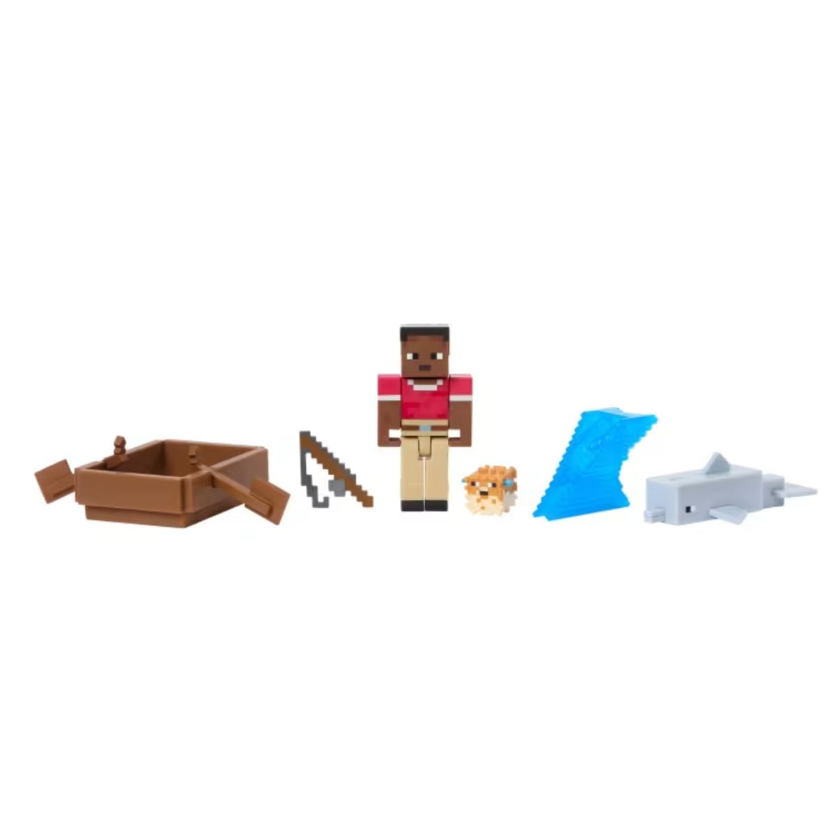 FIGURAS DE ACCION MINECRAFT 2 PACK MARINERO ZURI 8 CM - 1