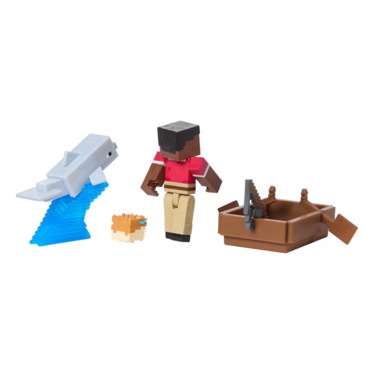 FIGURAS DE ACCION MINECRAFT 2 PACK MARINERO ZURI 8 CM - 2