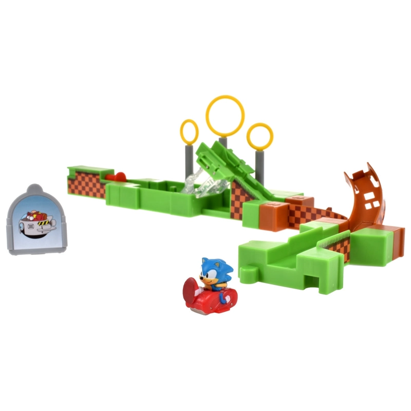 PLAYSET AUTOS DE CARRERA GO GO SONIC -SONIC - 1