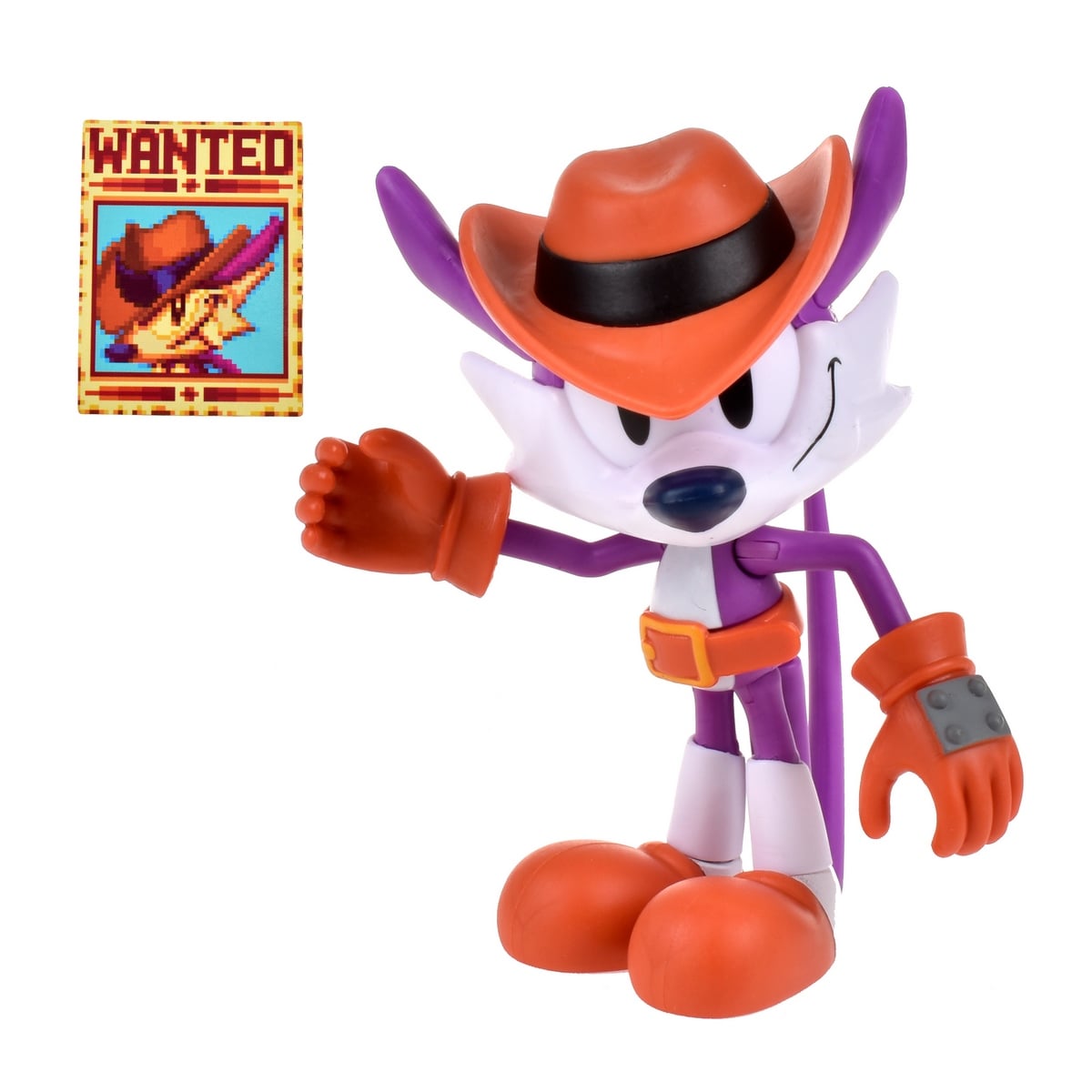 FIGURA DE ACCION SONIC COLECCION CON ACCESORIO FANG - 1