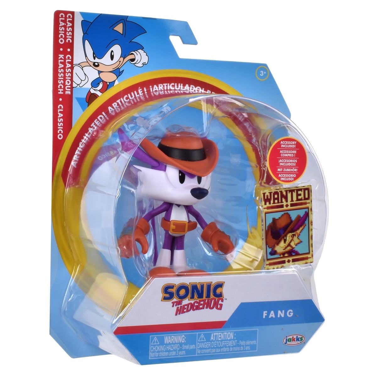 FIGURA DE ACCION SONIC COLECCION CON ACCESORIO FANG - 2