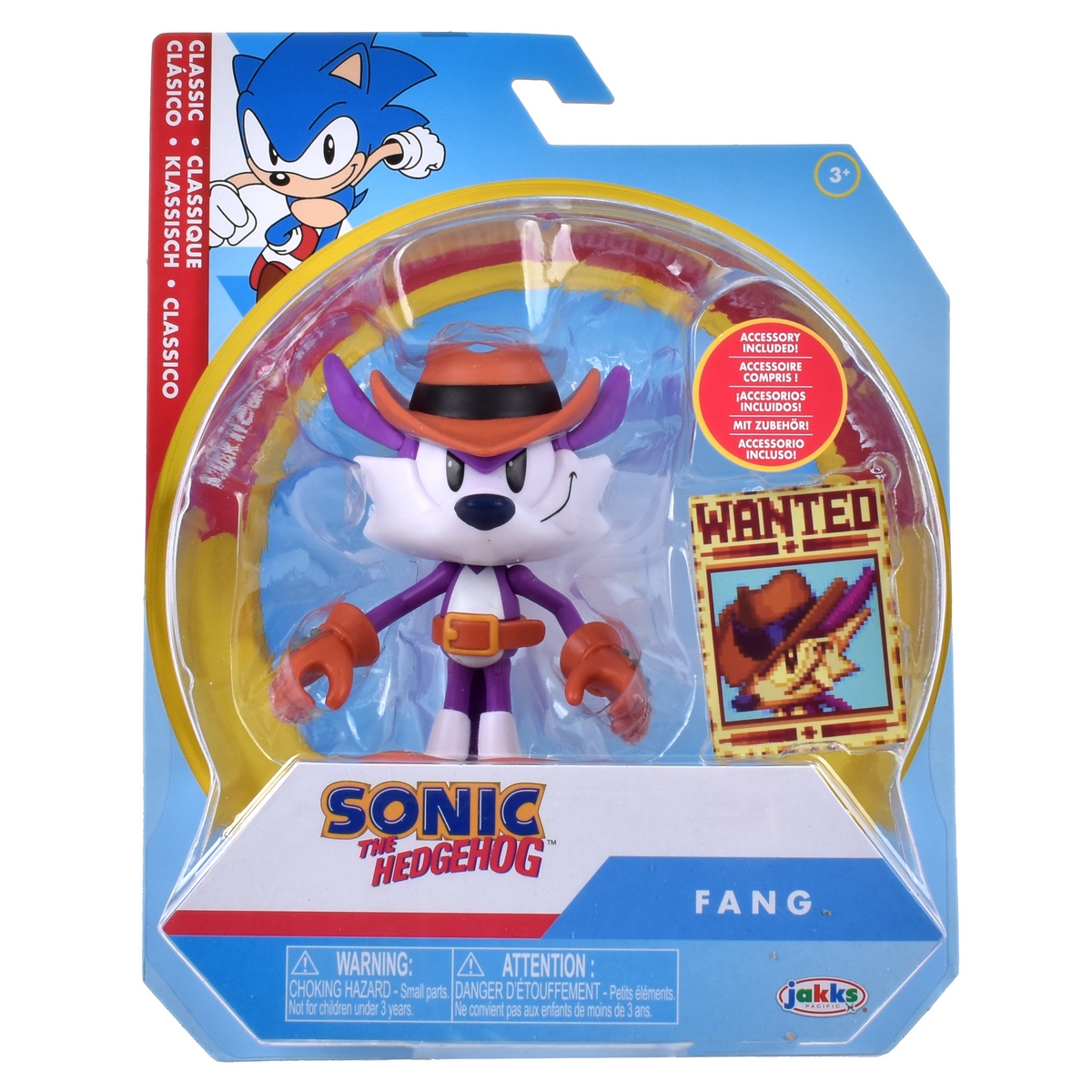 FIGURA DE ACCION SONIC COLECCION CON ACCESORIO FANG - 3