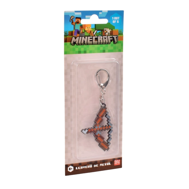 LLAVERO METALICO MINECRAFT COLECCION FIGURAS - ARCO - 2