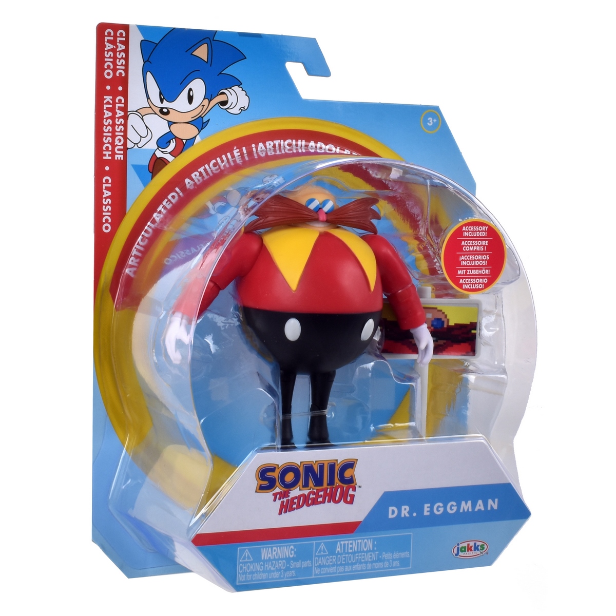 FIGURA DE ACCION SONIC COLECCION DR. EGGMAN 10 CM - 2