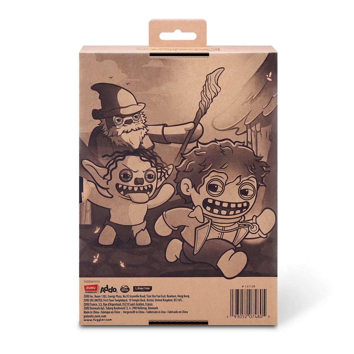 PELUCHE FUGGLERS DE 23 CMS EL SEÑOR DE LOS ANILLOS - FRODO - 4
