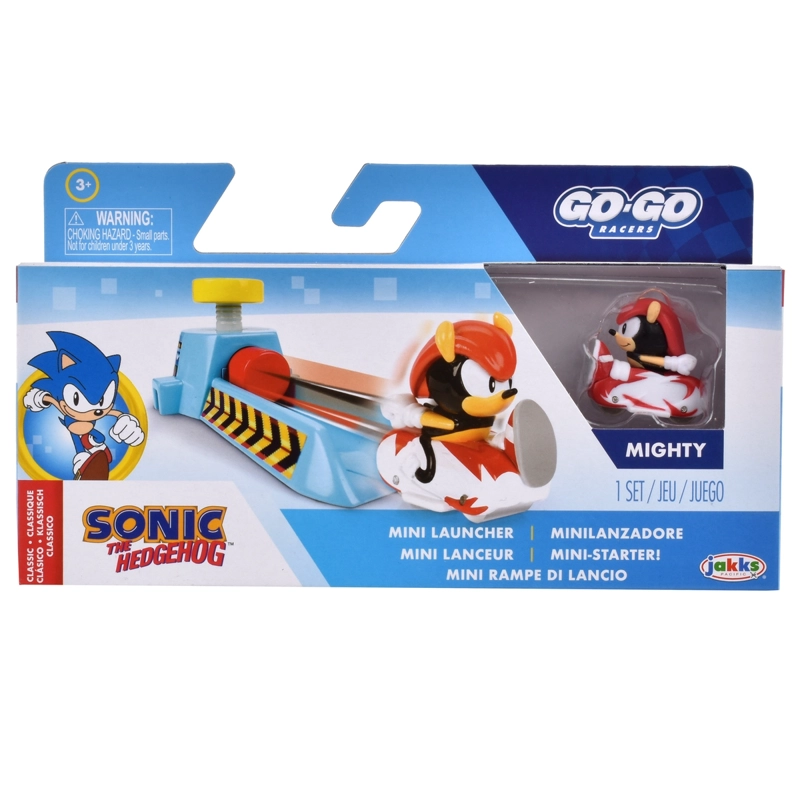 AUTO DE CARRERA SONIC COLECCION GO GO RACERS - MIGHTY - 2
