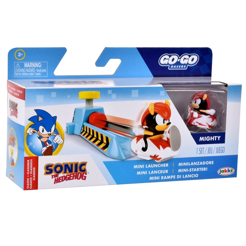 AUTO DE CARRERA SONIC COLECCION GO GO RACERS - MIGHTY - 3