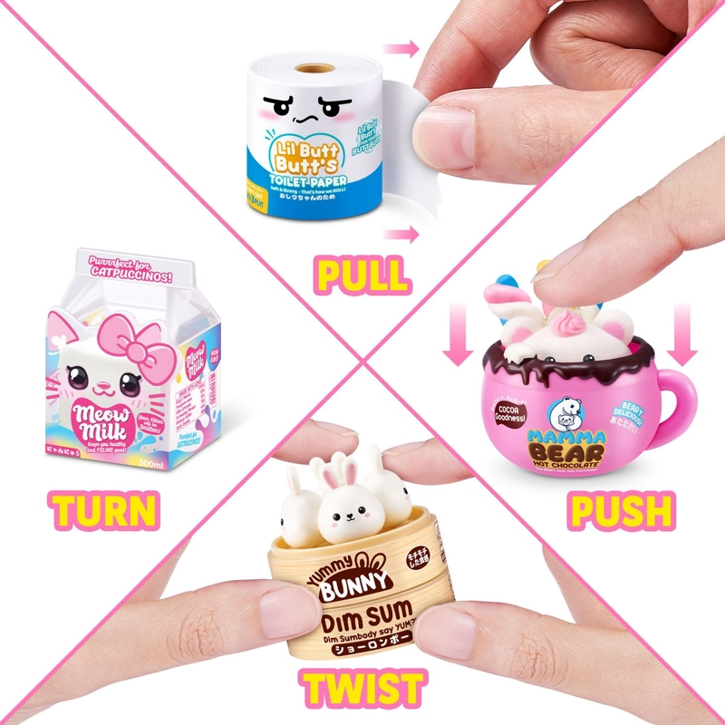 BOLA MINI BRANDS CON 5 SORPRESAS SERIE KAWAII DE ZURU - 6