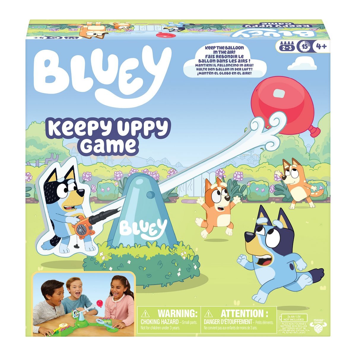 JUEGO DE MESA BLUEY KEEPY UPPY 3 JUGADORES - 3