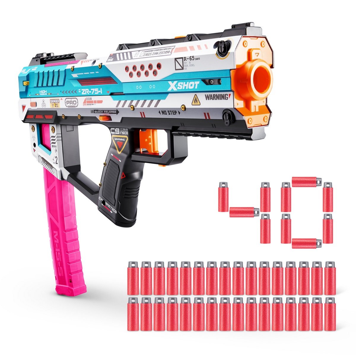 LANZADOR DE DARDOS X SHOT PRO SERIES FURY X BLASTER - 5