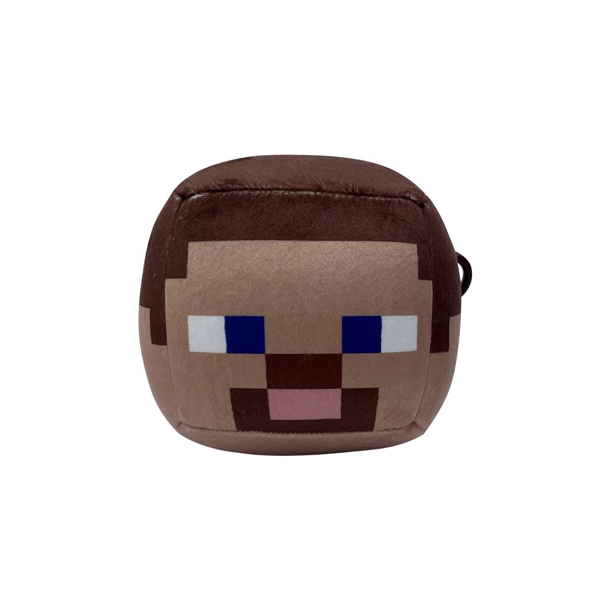 PELUCHE MINECRAFT CUBO 12CM CON CLIP COLECCION - STEVE - 1