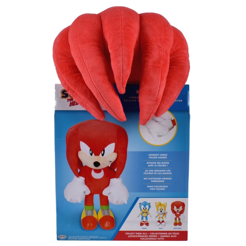 PELUCHE SONIC DE 33 CMS - KNUCKLES - 4