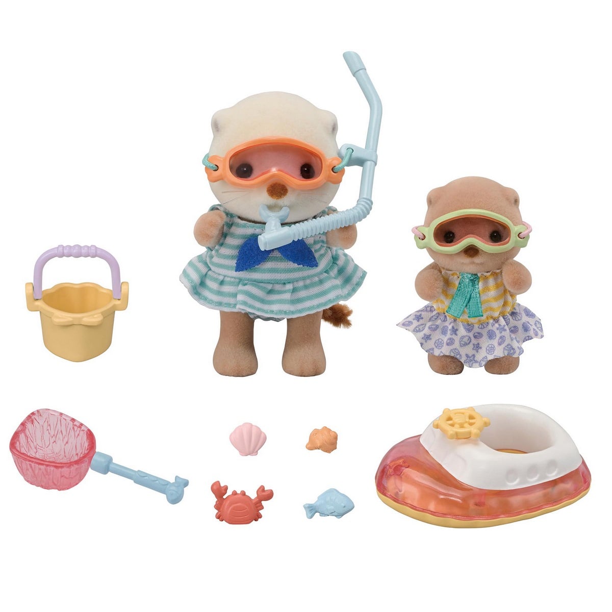 FIGURAS SYLVANIAN FAMILIES HERMANAS NUTRIA COLECCION - 1