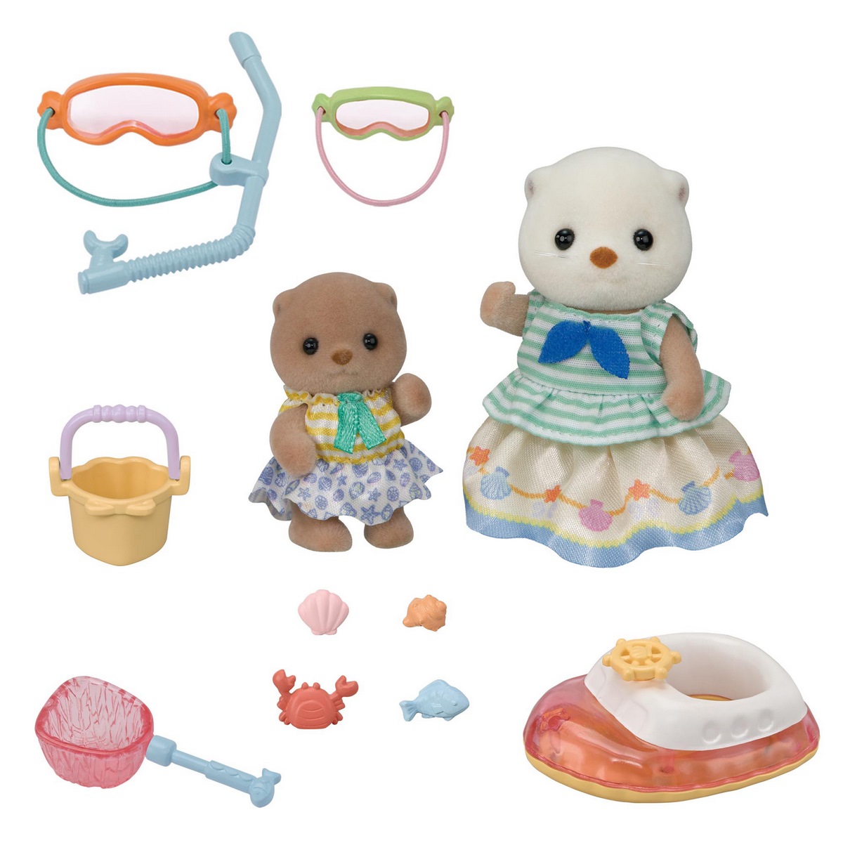 FIGURAS SYLVANIAN FAMILIES HERMANAS NUTRIA COLECCION - 5
