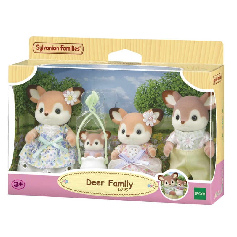FIGURAS SYLVANIAN FAMILIES COLECCION FAMILIA CIERVO - 2