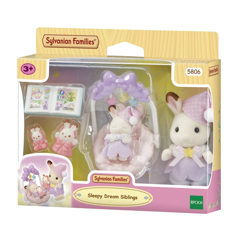 SET FIGURAS SYLVANIAN FAMILIES PARA BEBE  HORA DE DORMIR - 2