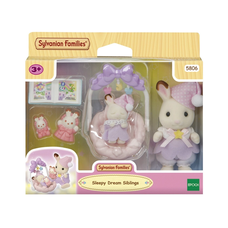 SET FIGURAS SYLVANIAN FAMILIES PARA BEBE  HORA DE DORMIR - 3