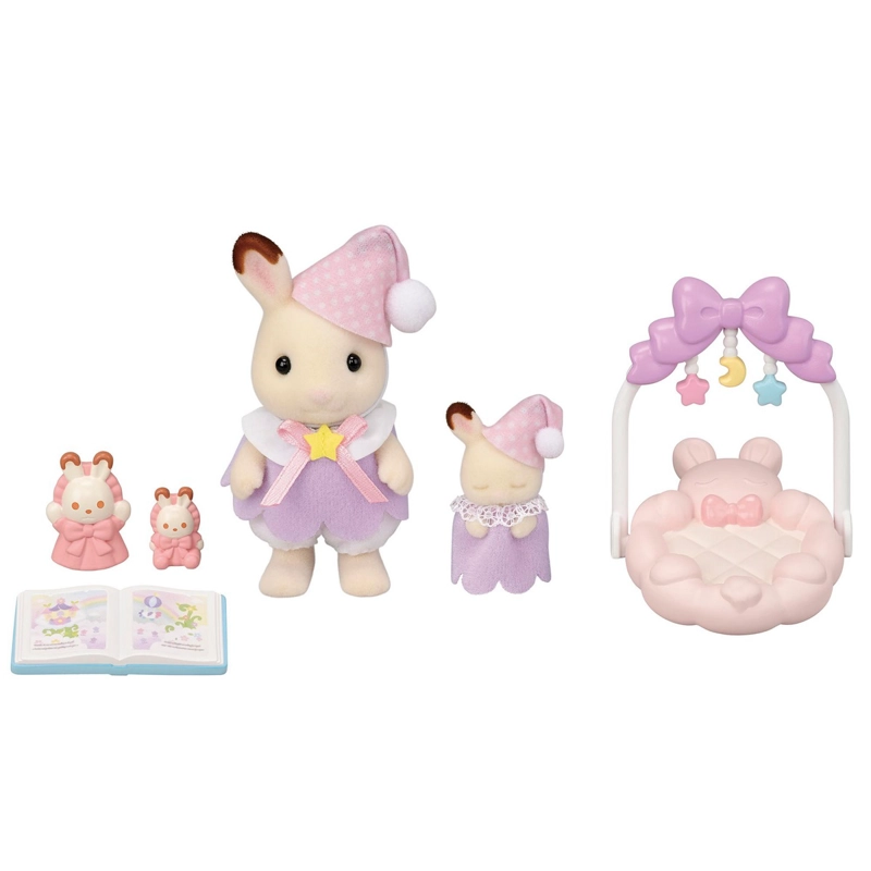 SET FIGURAS SYLVANIAN FAMILIES PARA BEBE  HORA DE DORMIR - 5